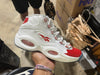 Reebok Question Mid - White/Red Size 11.5