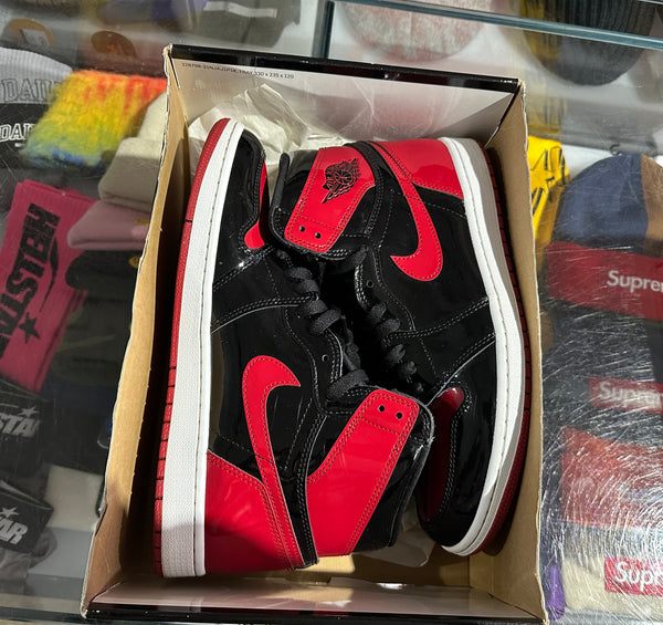 Air Jordan 1 Retro High OG - Patent Bred Size 10.5