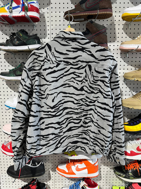 USED Supreme Moleskin Work Jacket SS25 - Zebra Size Medium