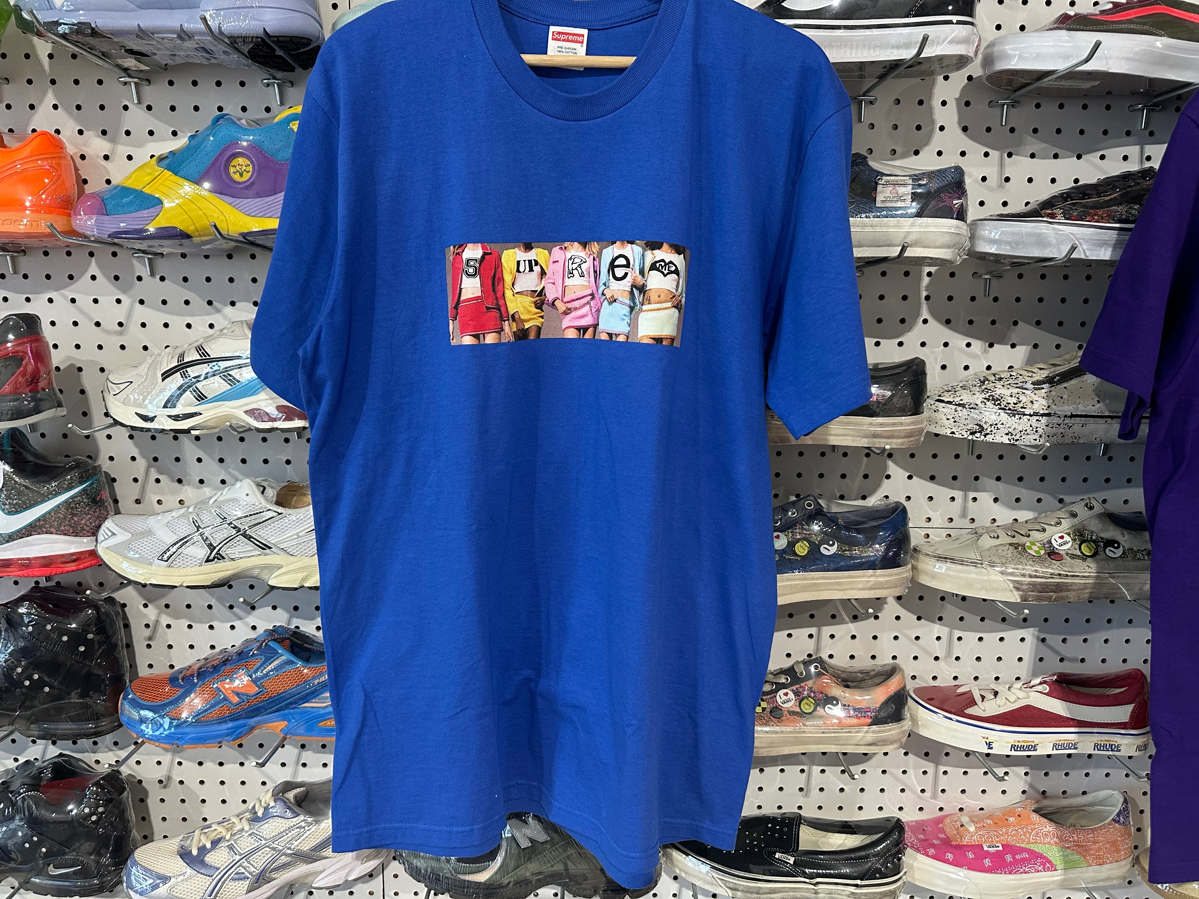 USED Supreme Girls Tee - Blue Size Large