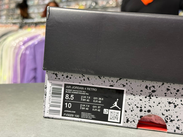 Air Jordan 4 Retro - White Cement 2025 Size 8.5