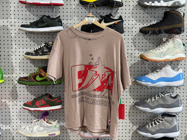 NEW Rivington Roi Rebis Narrative Tee - Pink Size Small