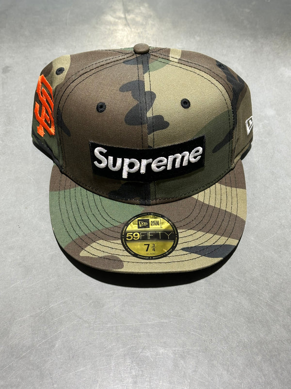 NEW Supreme x MLB San Francisco Giants Fitted - Camo Size 7 3/4