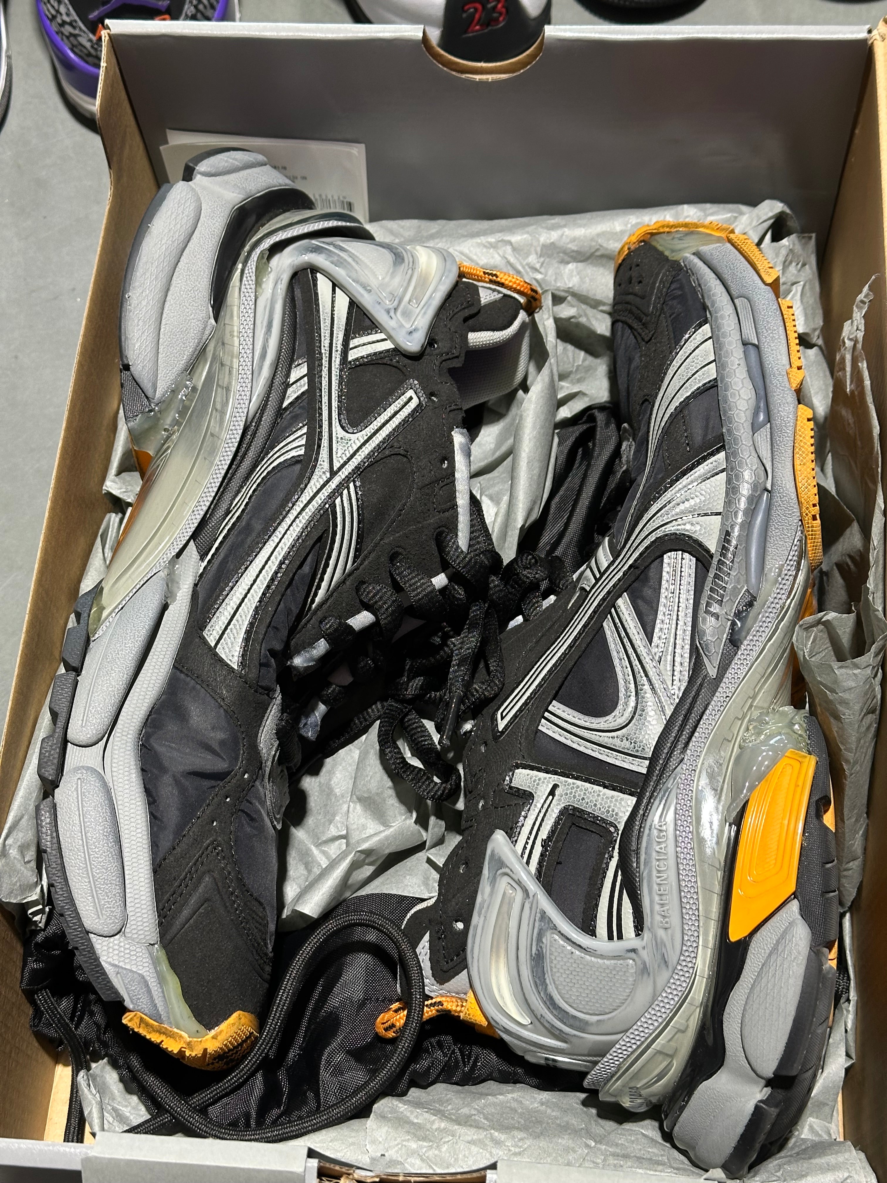 Balenciaga Runner Sneaker - Black Size 11