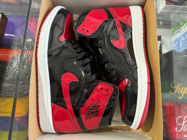 Air Jordan 1 Retro High OG - Patent Bred Size 9