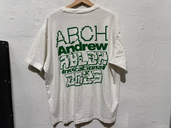 USED 2023 Andrew x ARCH Tee - White Size XL