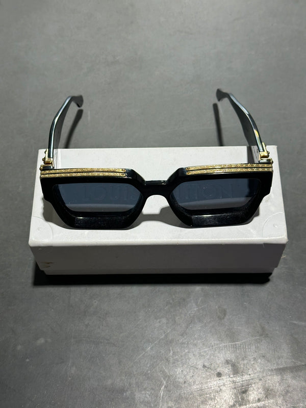 USED Louis Vuitton 1.1 Millionaires Sunglasses - Black