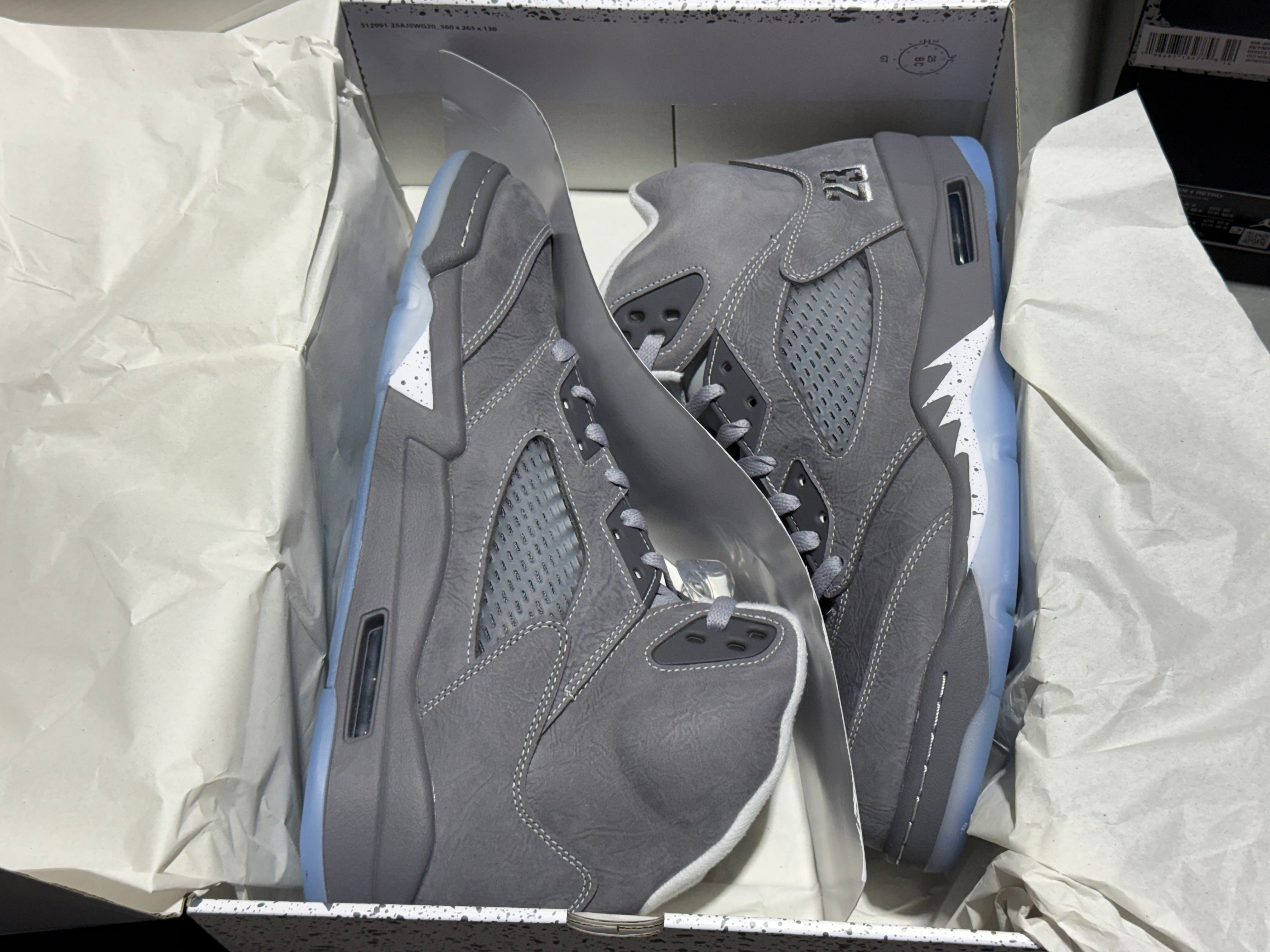 Air Jordan 5 Retro - Wolf Grey Size 11.5
