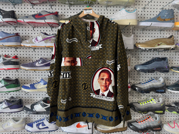 NEW Supreme SS17 Obama Anorak - Green Size XL