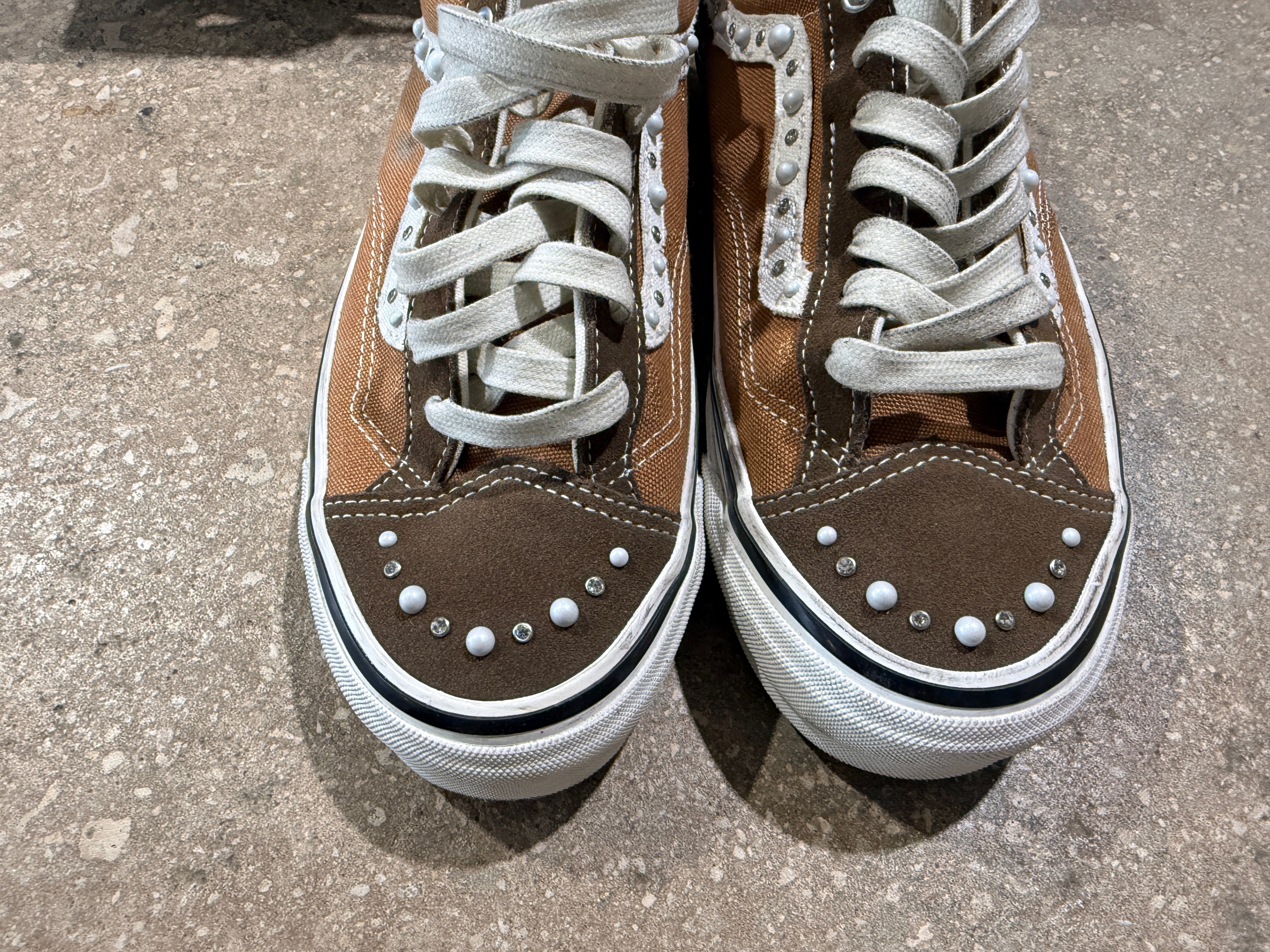 Vans LX Old Skool 36 - Pearlized Pack/Vintage Cocoa Brown Size 9