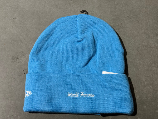 NEW Supreme FW25 Box Logo Beanie - Blue