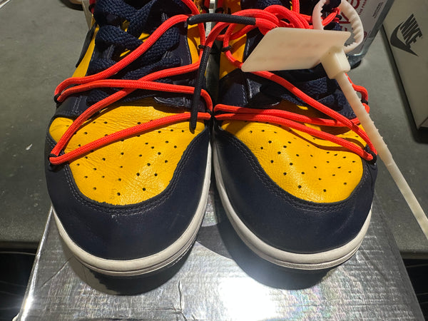 Nike Dunk Low LTHR / OW - Michigan Size 10.5