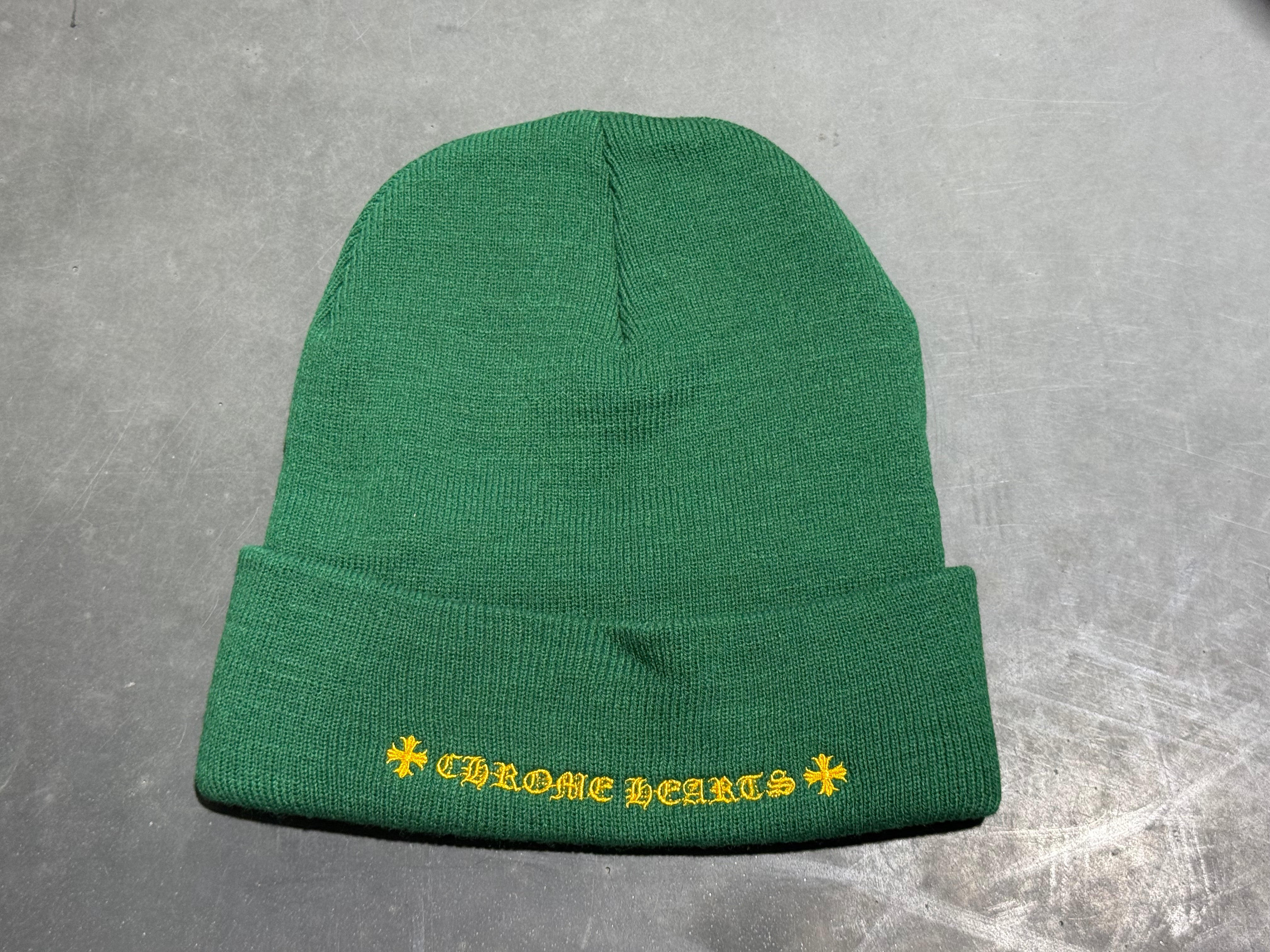 NEW Chrome Hearts Watch Beanie - Green