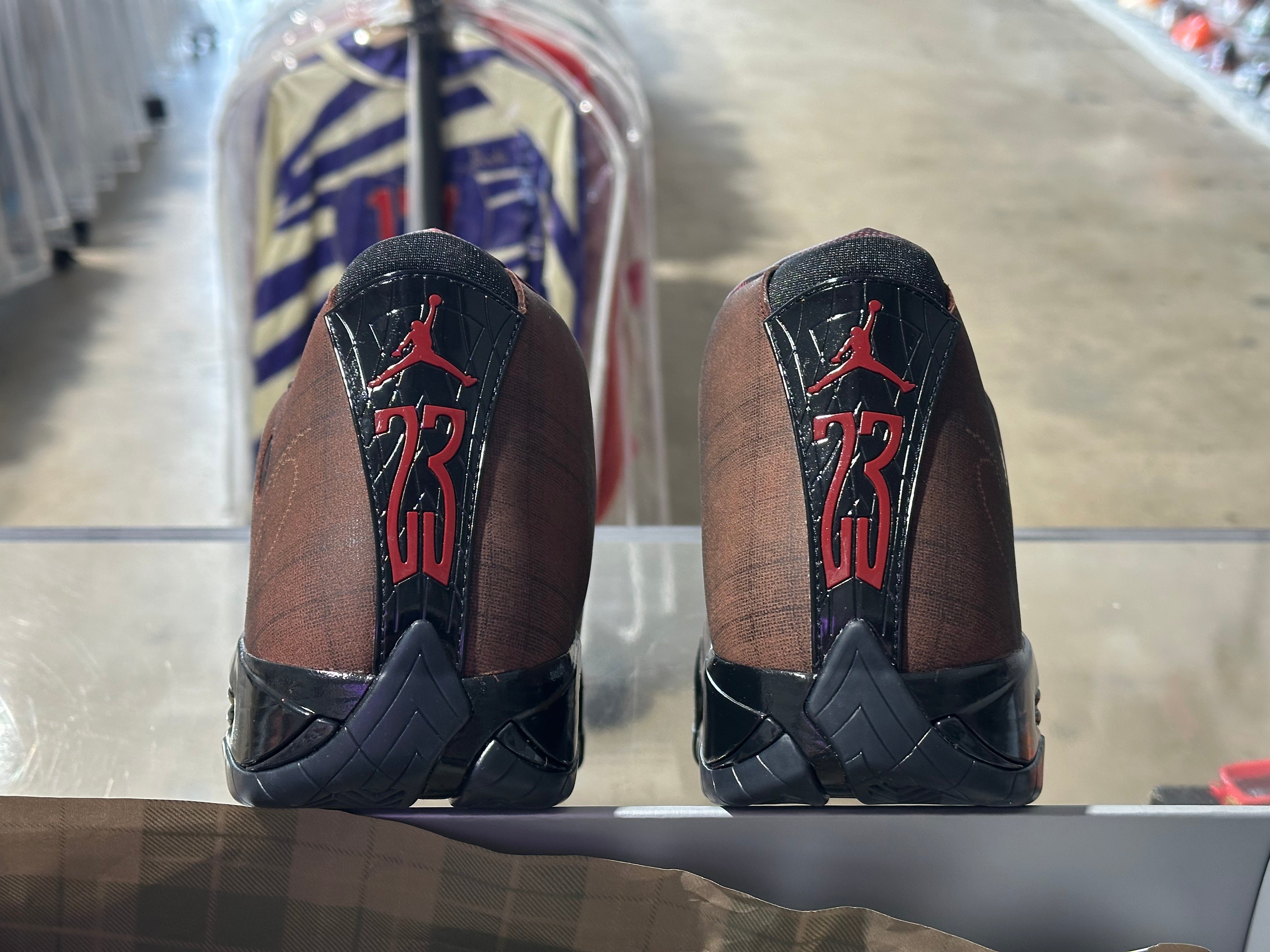 Air Jordan 14 Retro - Mowalola Burnt Red Size 12