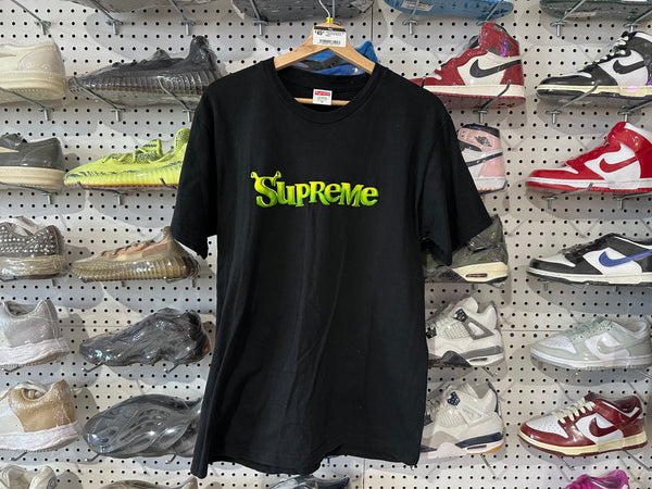 USED Supreme Shrek Tee - Black Size Medium