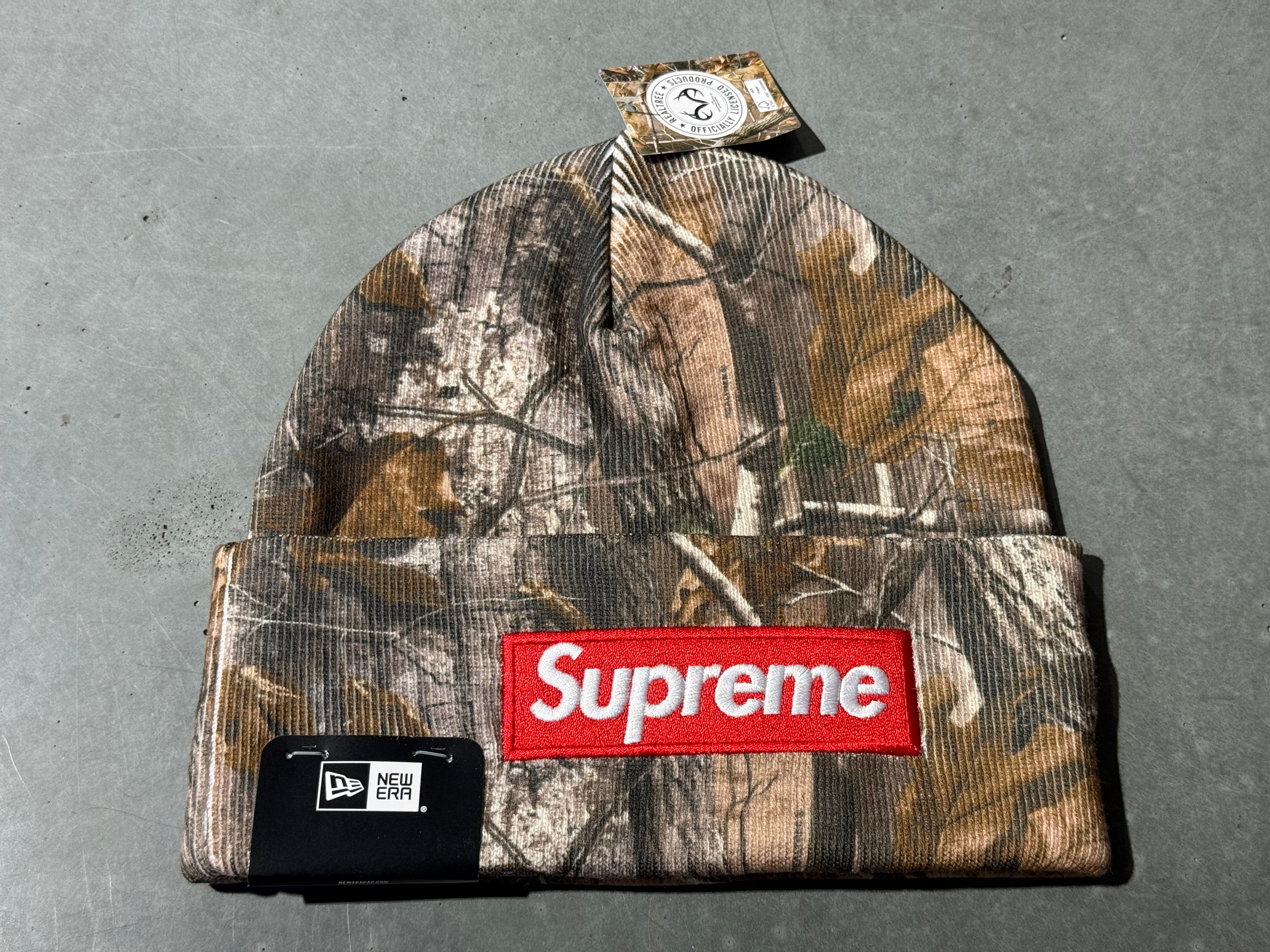 NEW Supreme FW25 Box Logo Beanie - Camo