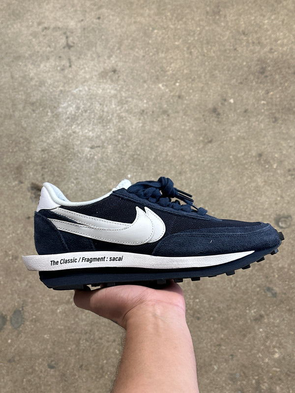 Nike LD Waffle SF sacai x Fragment - Blue Void Size 10