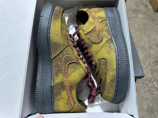 Nike Air Force 1 Boucle QS - Desert Moss Size 9