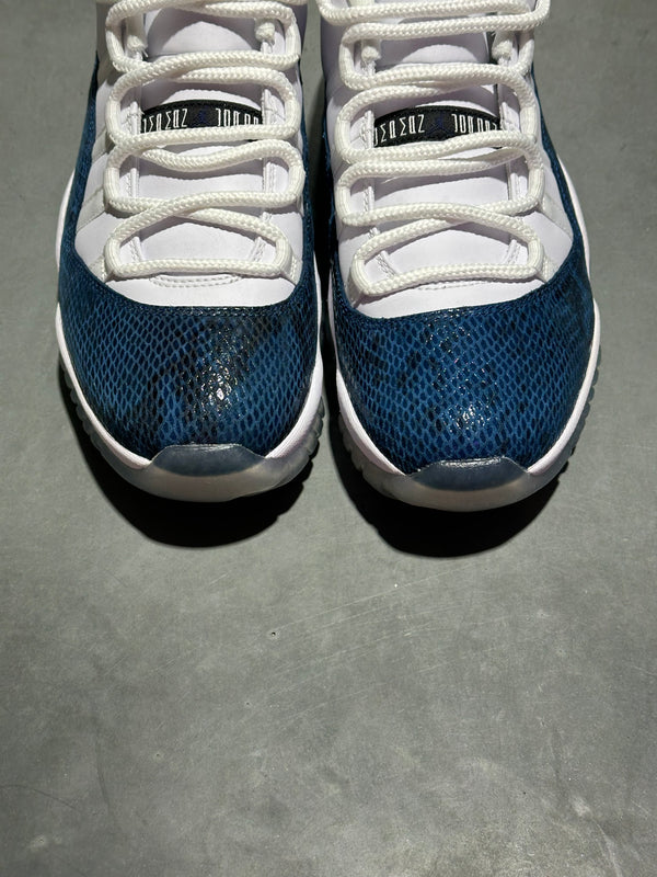 Air Jordan 11 Retro - Navy Snakeskin Size 9