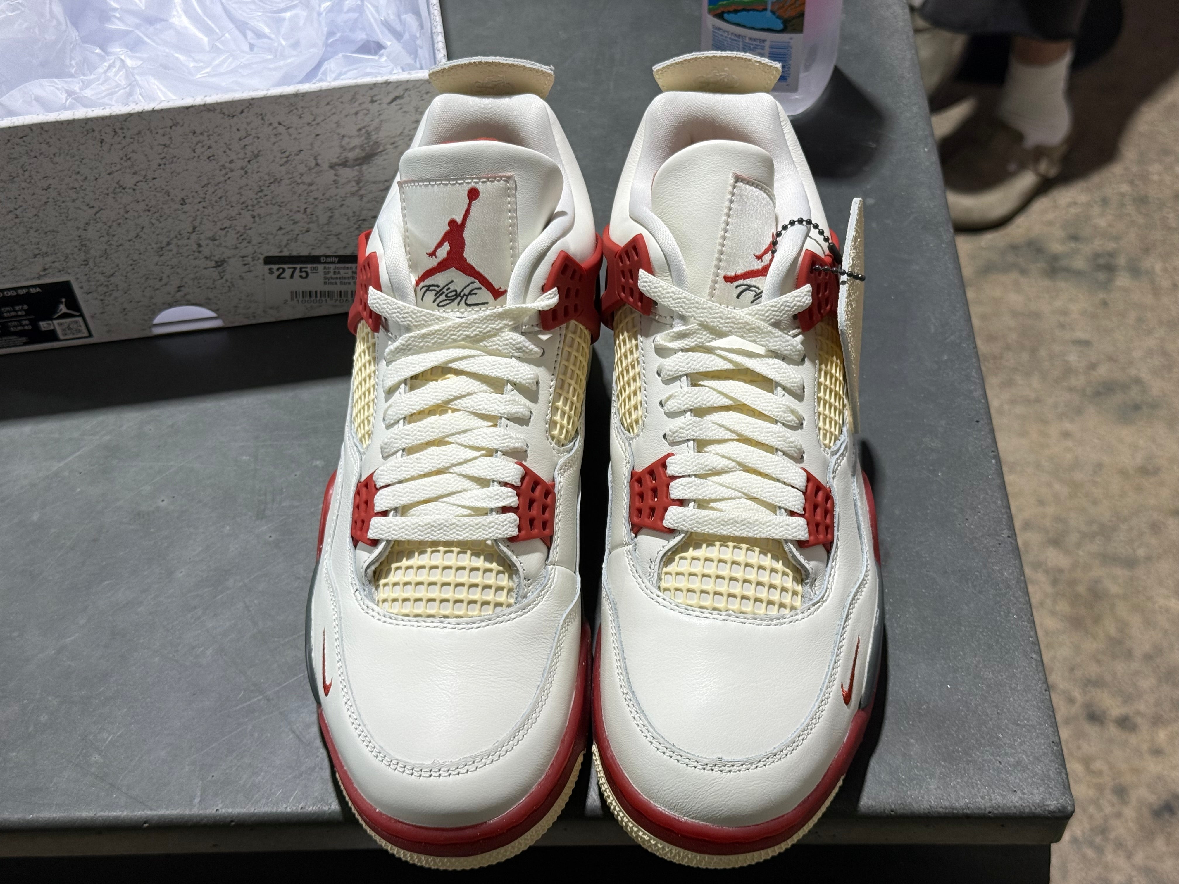 Air Jordan 4 Retro OG SP BA - Nigel Sylvester/Brick After Brick Size 9.5