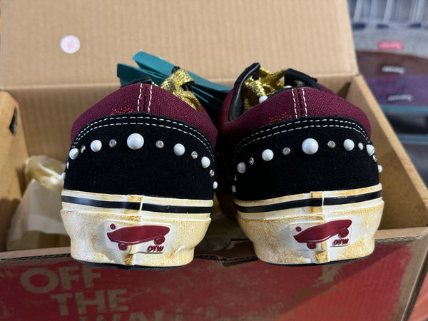 Vans x Satoshi Nakamoto OTW Old Skool Reissue 36 - Friends & Family/Burgundy Size 9