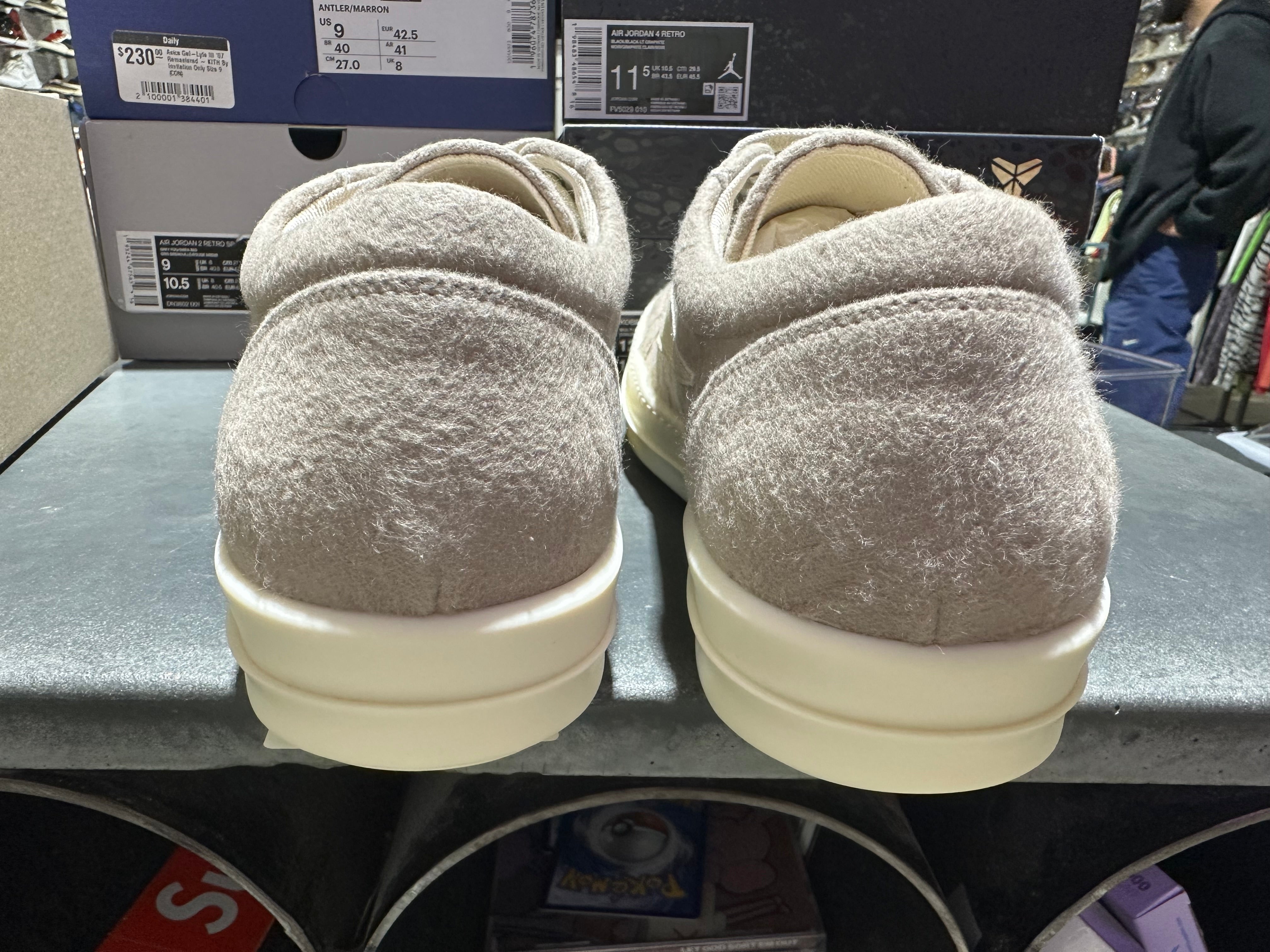 Rick Owens DRKSHDW Vintage Sneaker - Pearl Size 10