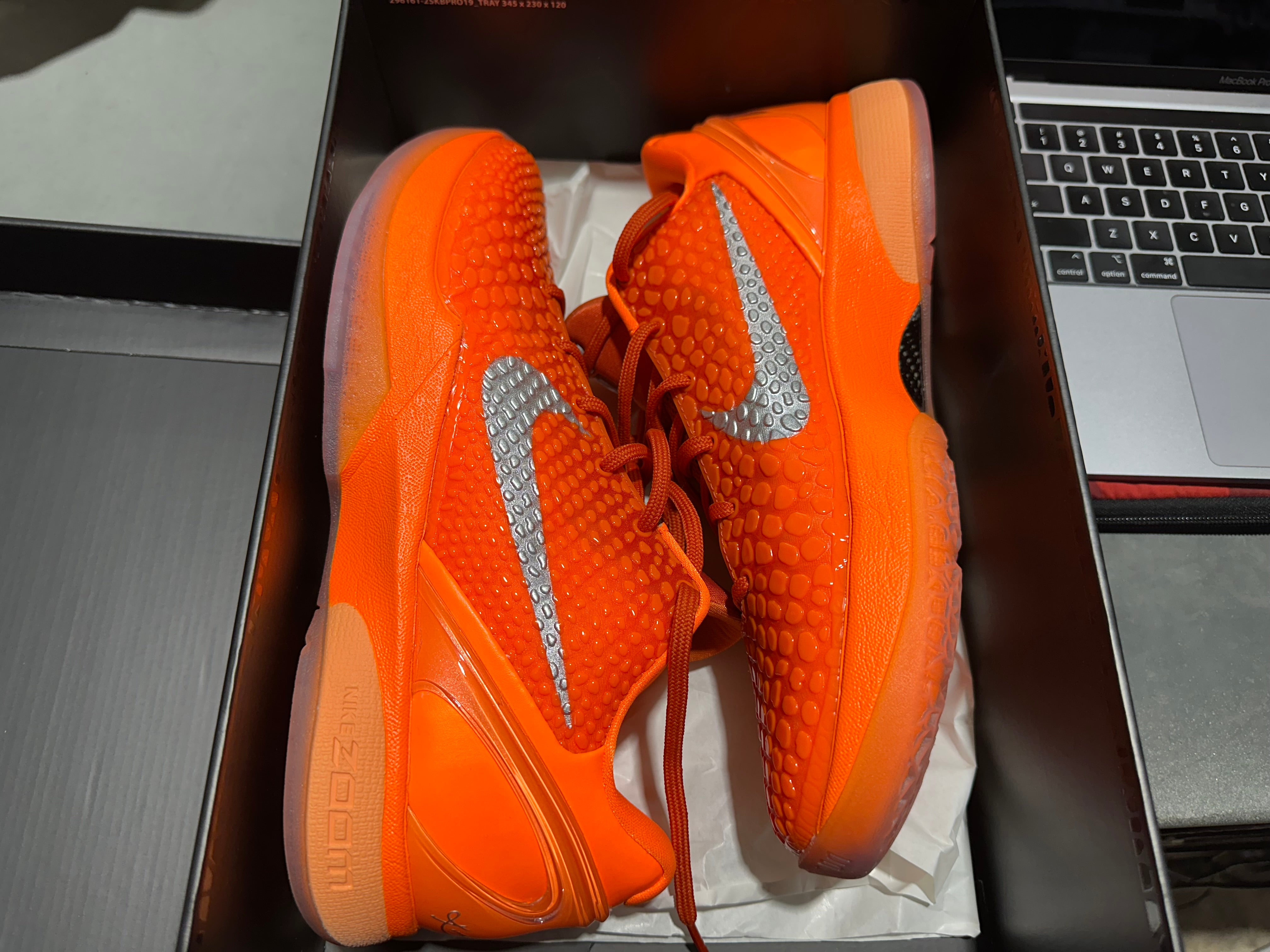 Nike Kobe 6 Protro - Total Orange Size 10.5