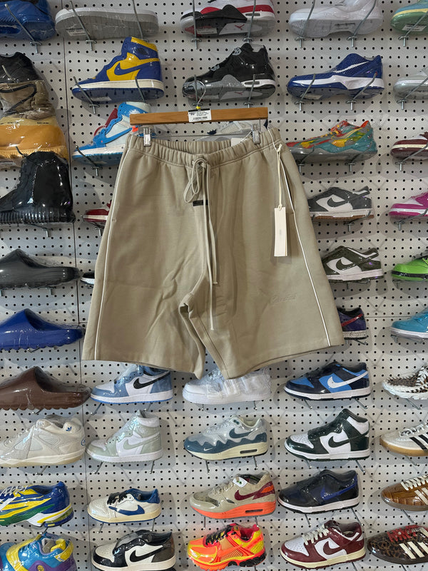 NEW Fear of God Essentials Basketball Jersey Shorts - Timber Size Large