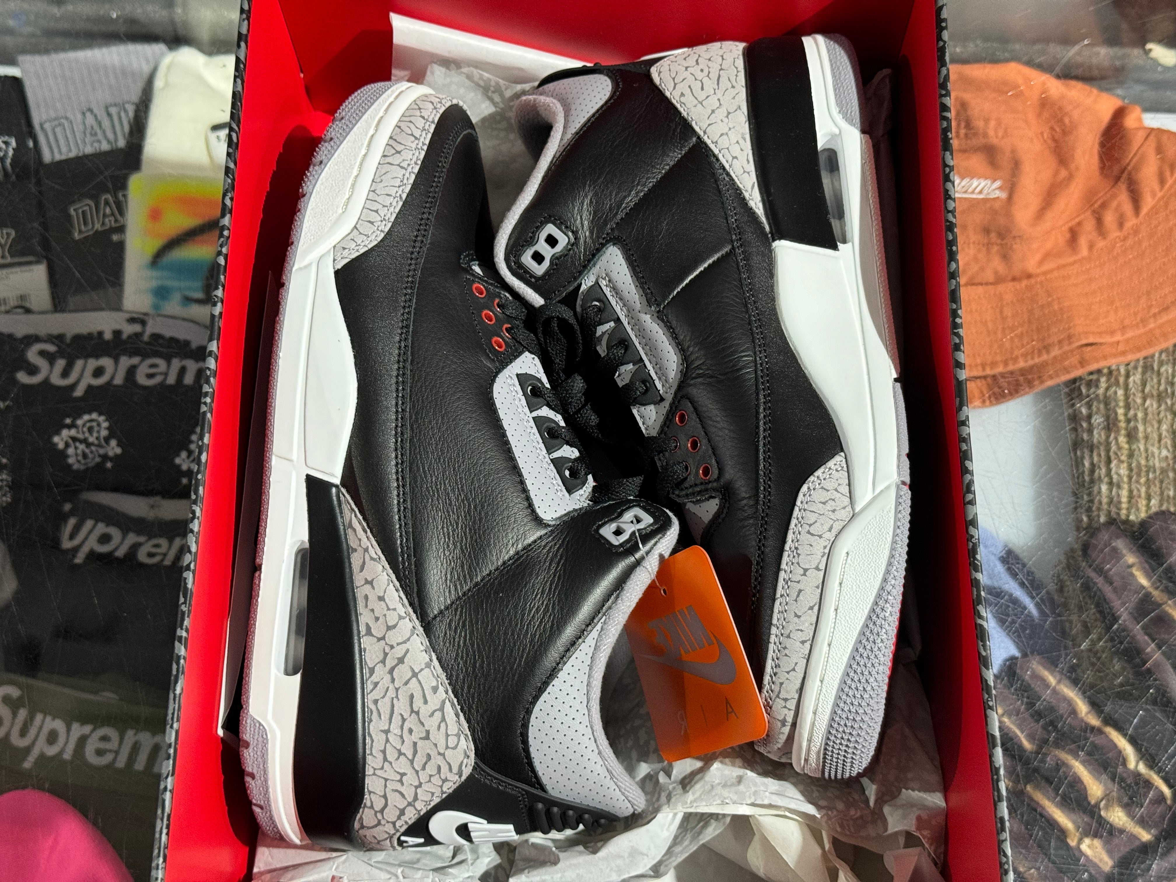 Air Jordan 3 Retro OG - Black Cement 2024