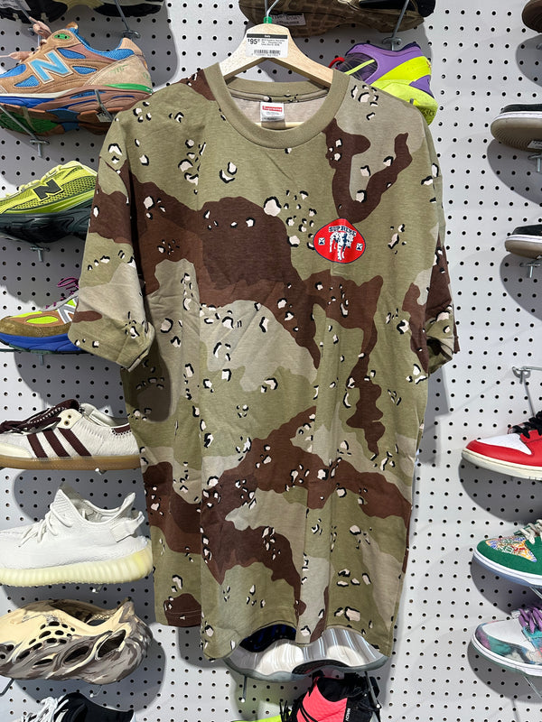 NEW Supreme Dalmatian Tee - Chocolate Chip Camo Size XL