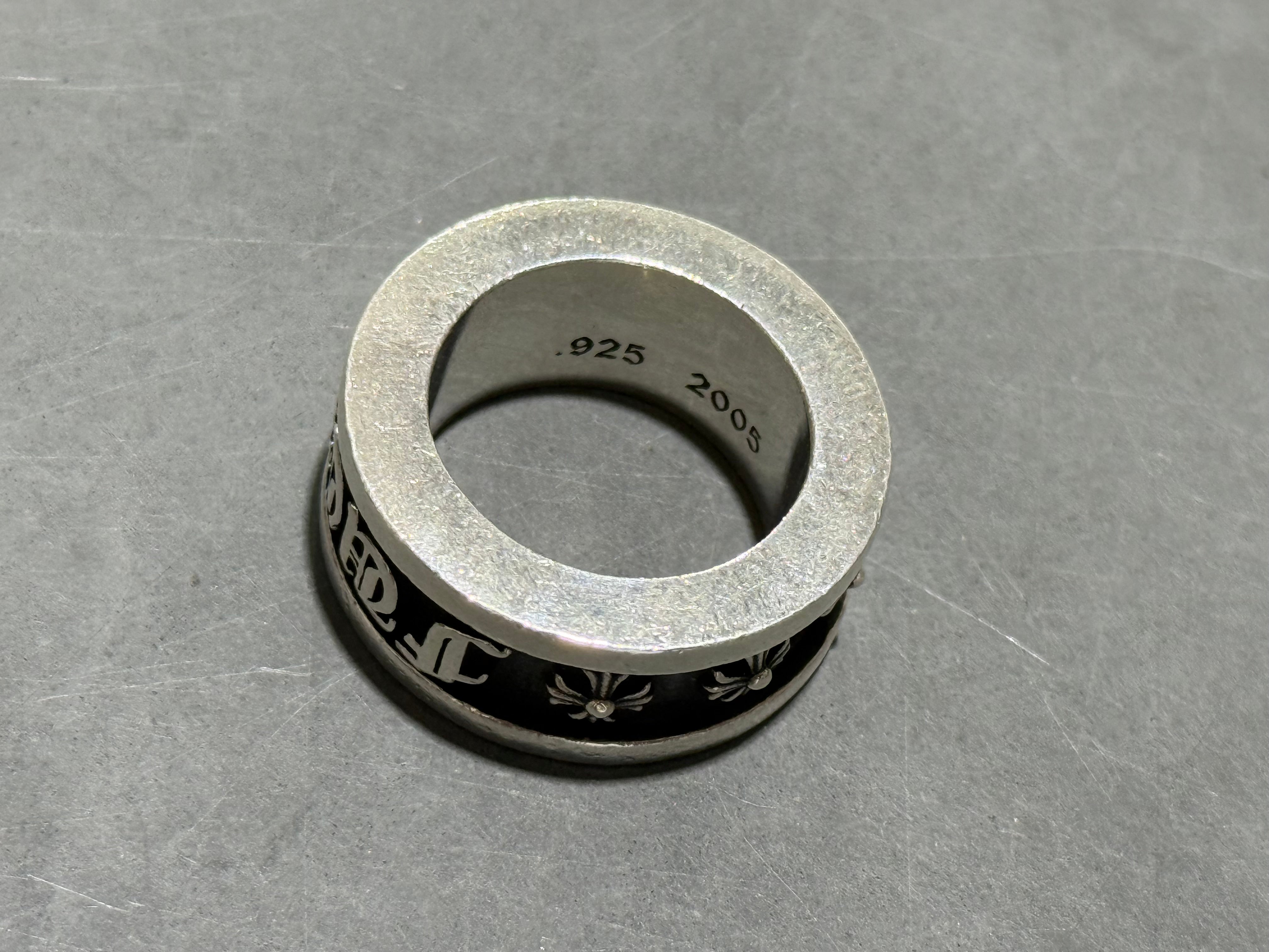 USED Chrome Hearts FUCK YOU Spinner Ring Size 10