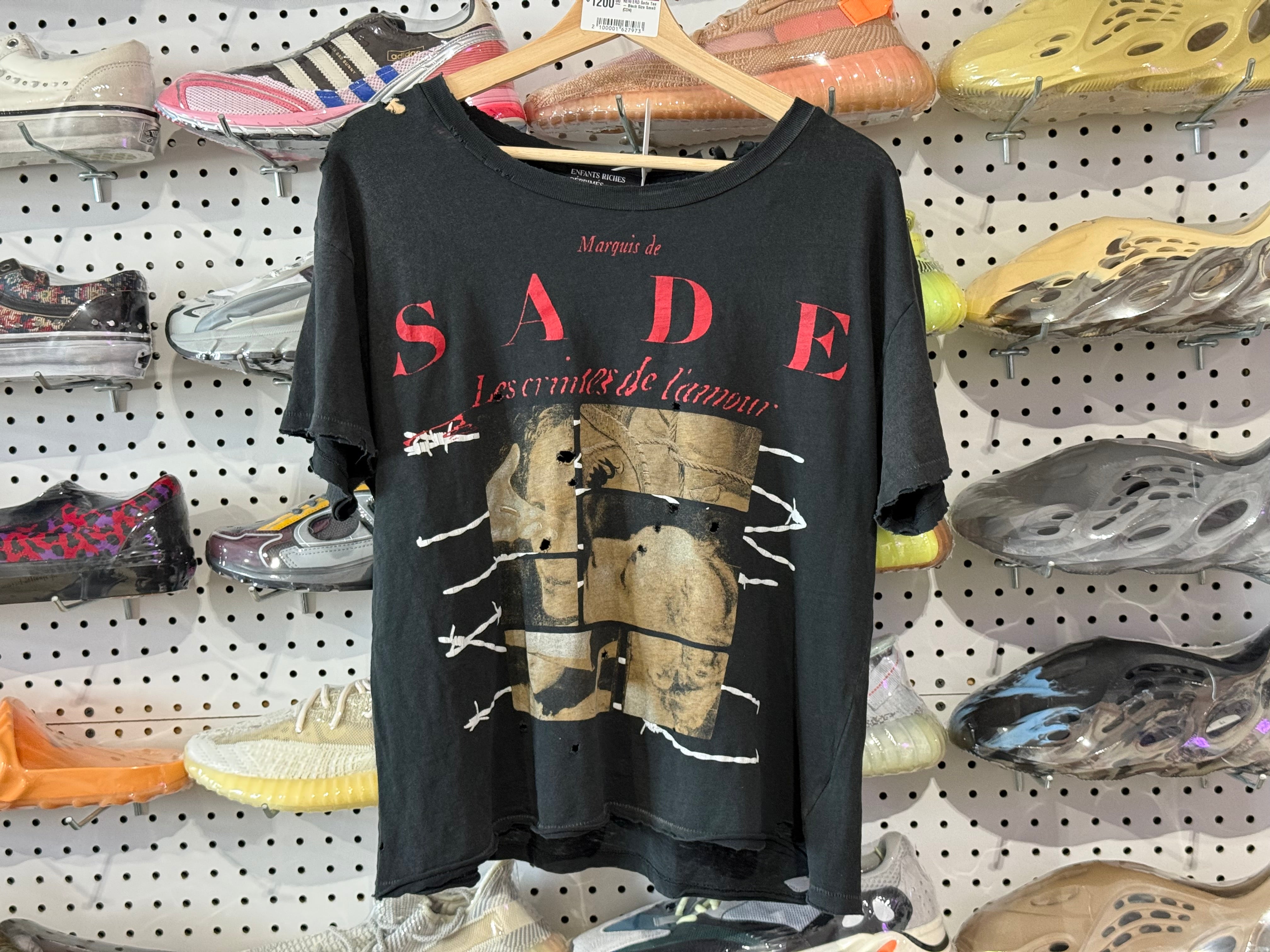 NEW ERD Sade Tee - Black Size Small