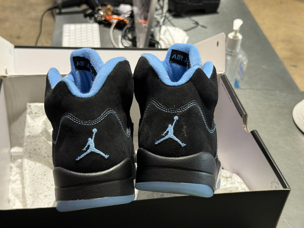 Air Jordan 5 Retro - Black University Blue Size 9