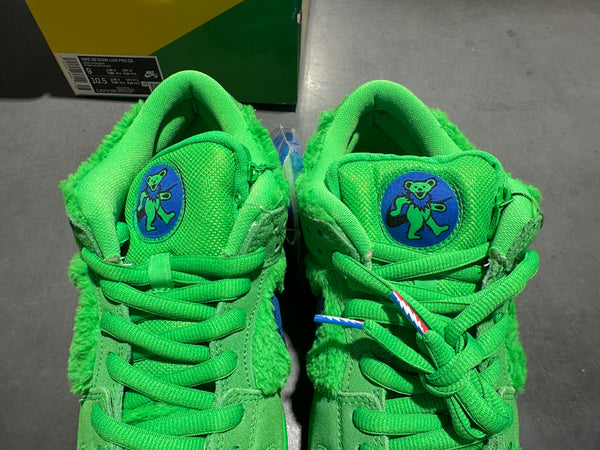 Nike SB Dunk Low Pro QS - Grateful Dead/Green Spark Size 9