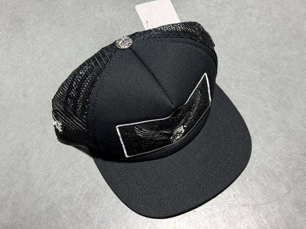 NEW Chrome Hearts x Aerosmith x Yungblud x FOTI Trucker - Black