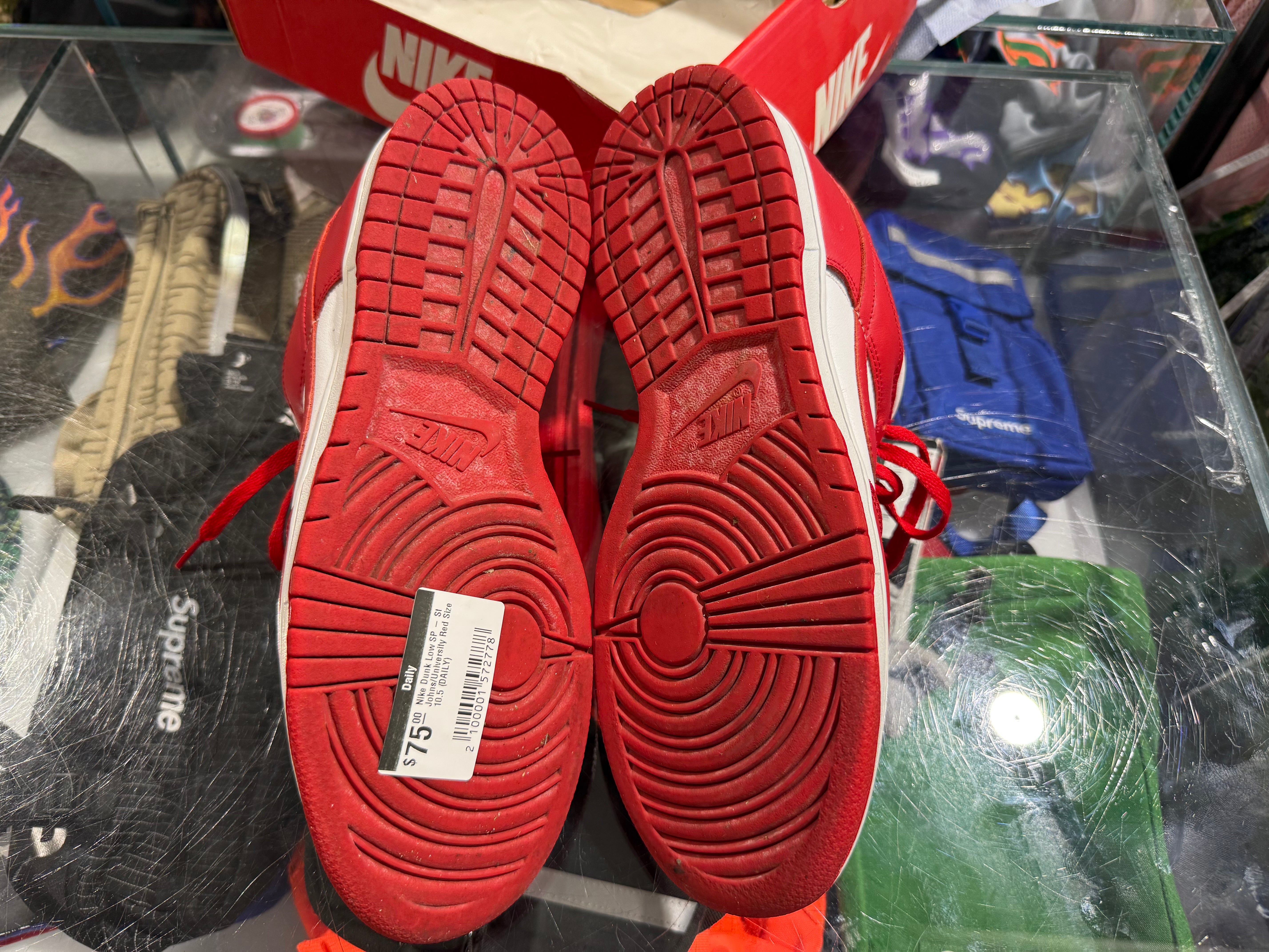 Nike Dunk Low SP - St Johns/University Red Size 10.5