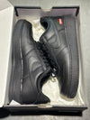 Nike Air Force 1 Low / Supreme - Black Size 10