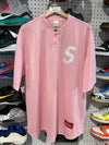 NEW Supreme SS25 S Logo Baseball Henleys