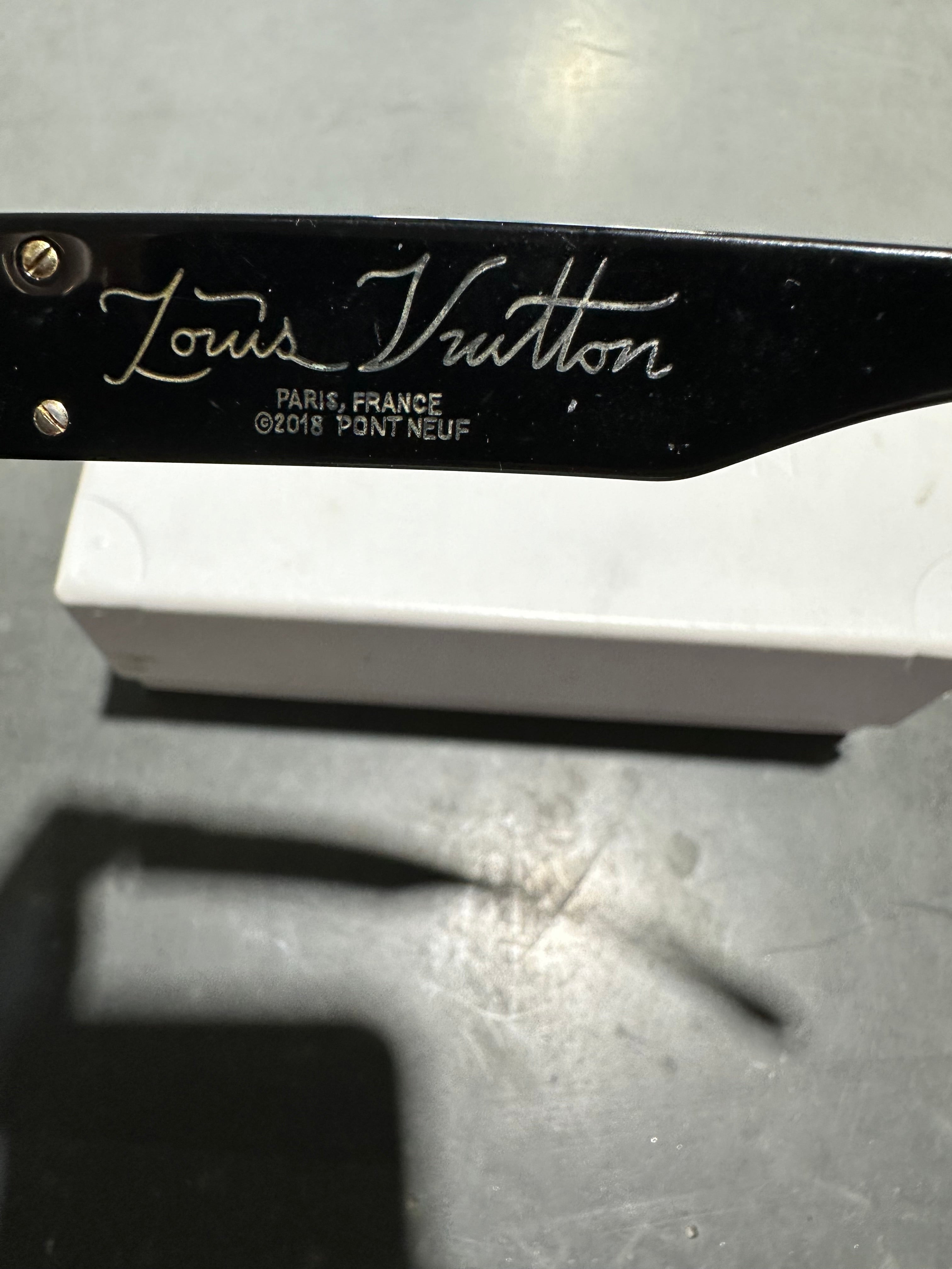USED Louis Vuitton 1.1 Millionaires Sunglasses - Black