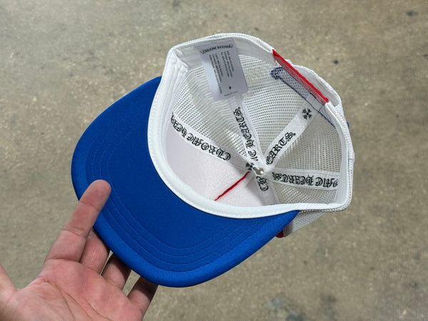 NEW NEW Chrome Hearts Hollywood Trucker - Red/White/Blue