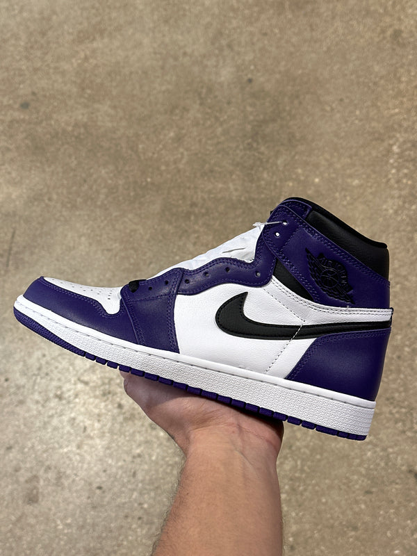 Air Jordan 1 Retro High OG - Court Purple 2.0 Size 9.5