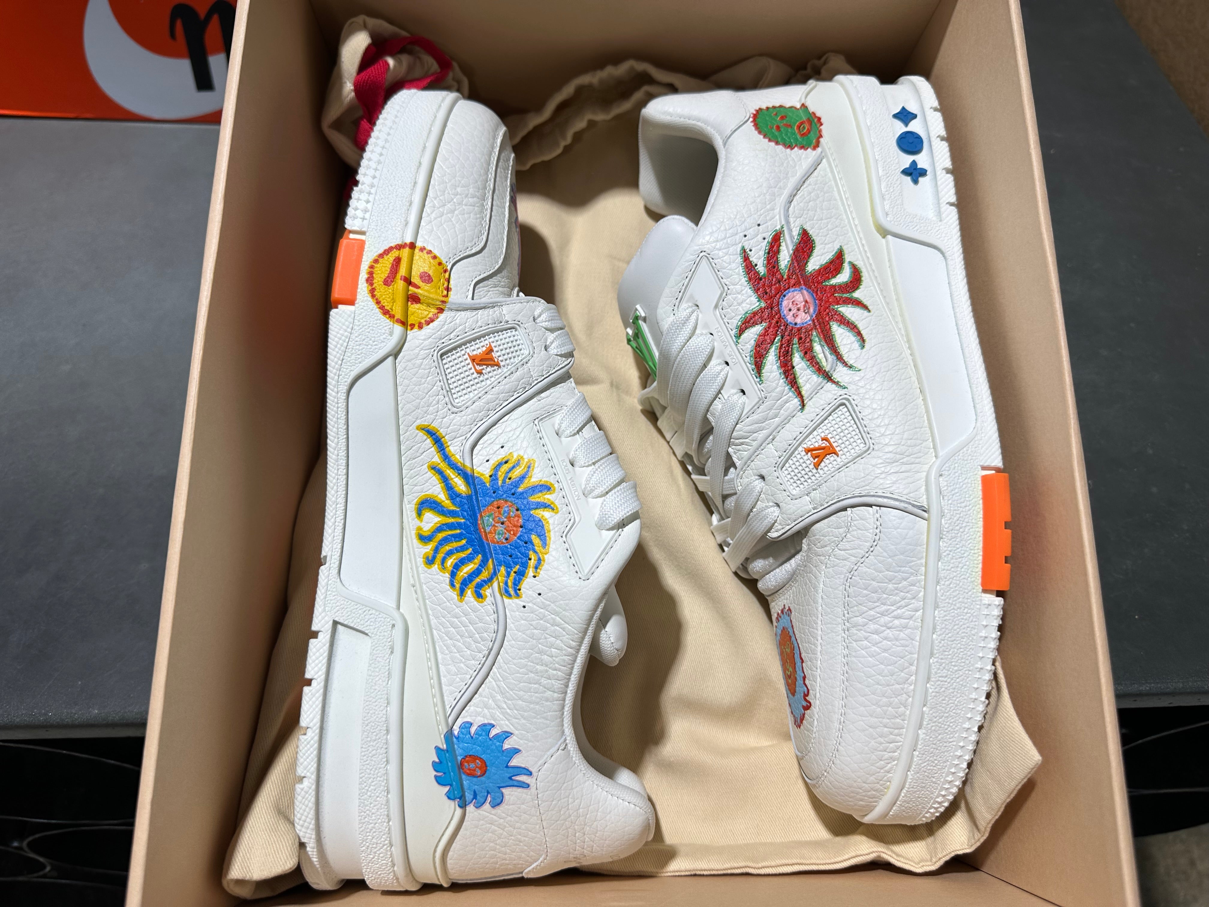 Louis Vuitton LV Trainer - Yayoi Kusama/White Multi Size 9.5LV/11US