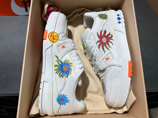 Louis Vuitton LV Trainer - Yayoi Kusama/White Multi Size 9.5LV/11US