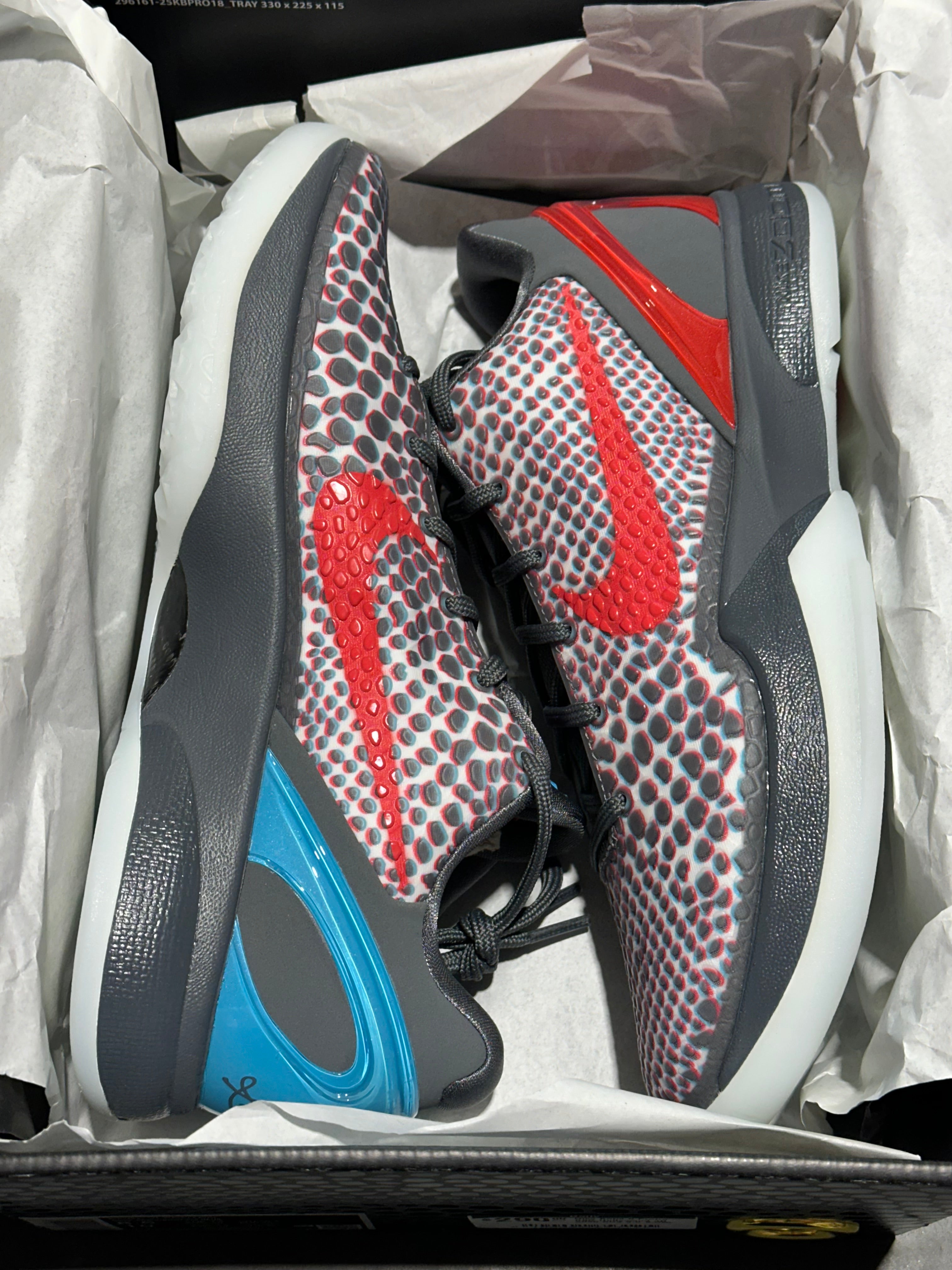Nike Kobe 6 Protro - ASG Hollywood 3D 2026 Size 9.5