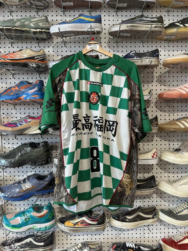 NEW Supreme Checkerboard Soccer Jersey - Realtree Camo Size Large