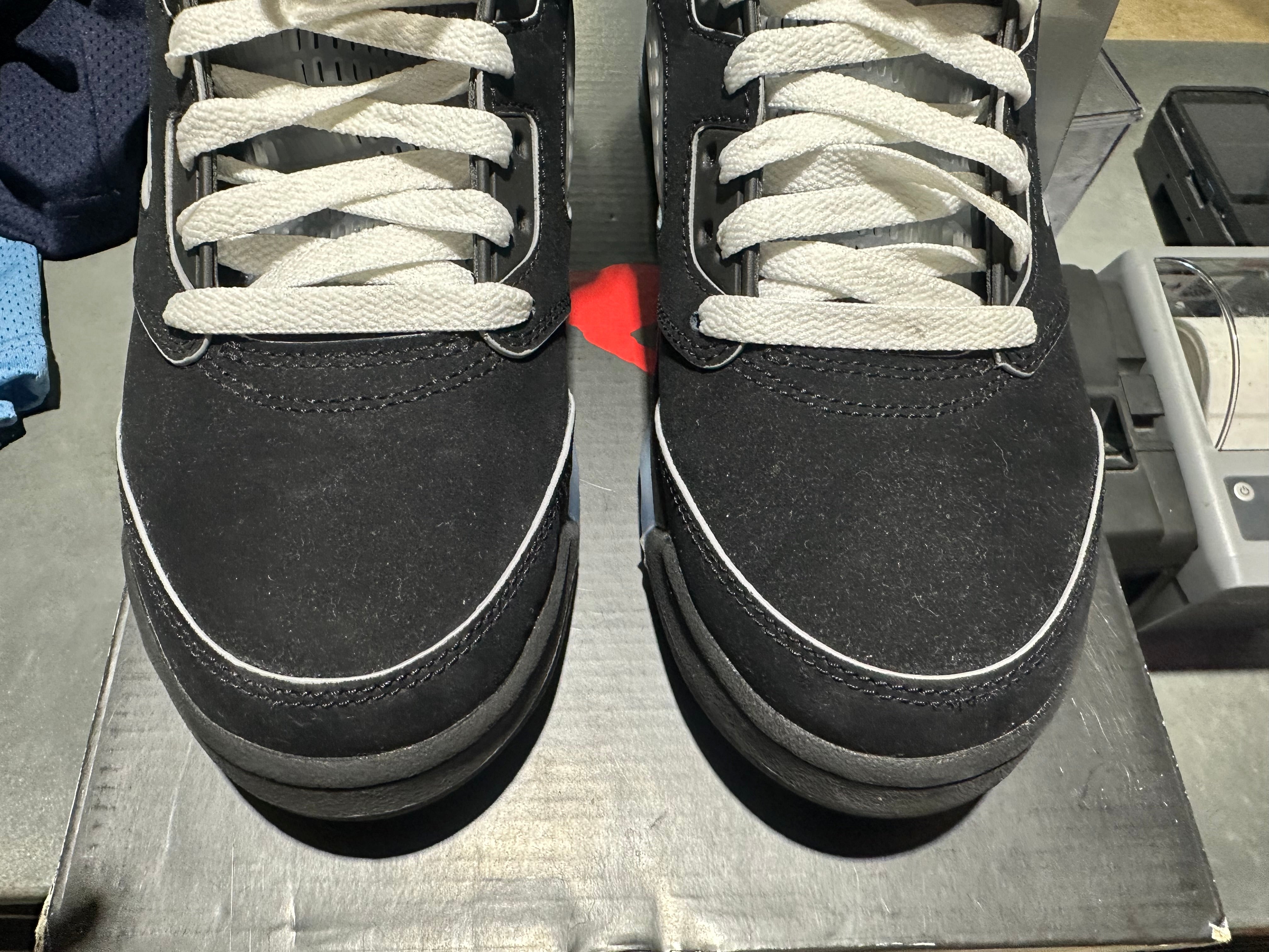 Air Jordan 5 Retro OG - Black Metallic Reimagined Size 7.5