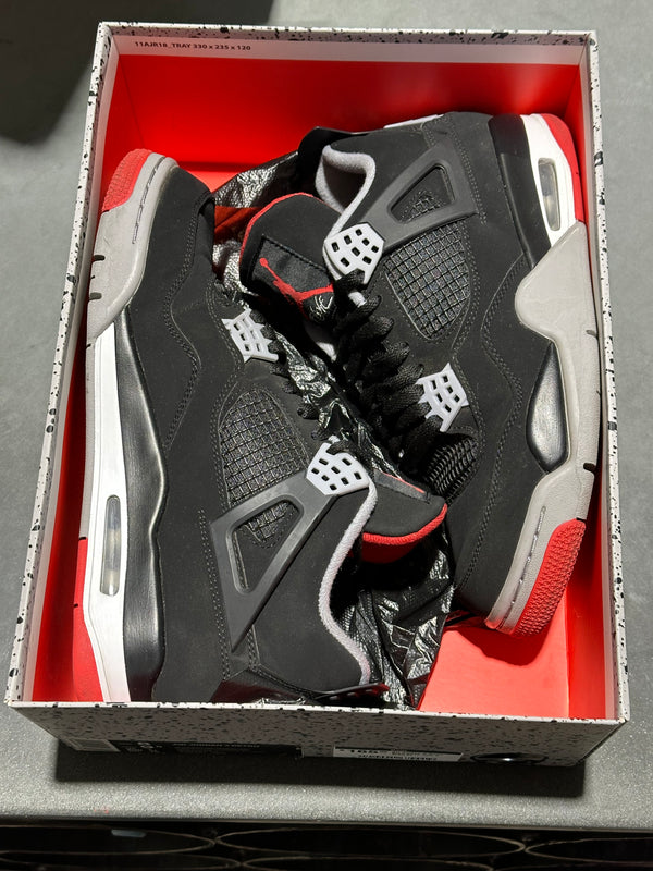 Air Jordan 4 Retro - Bred 2019 Size 8
