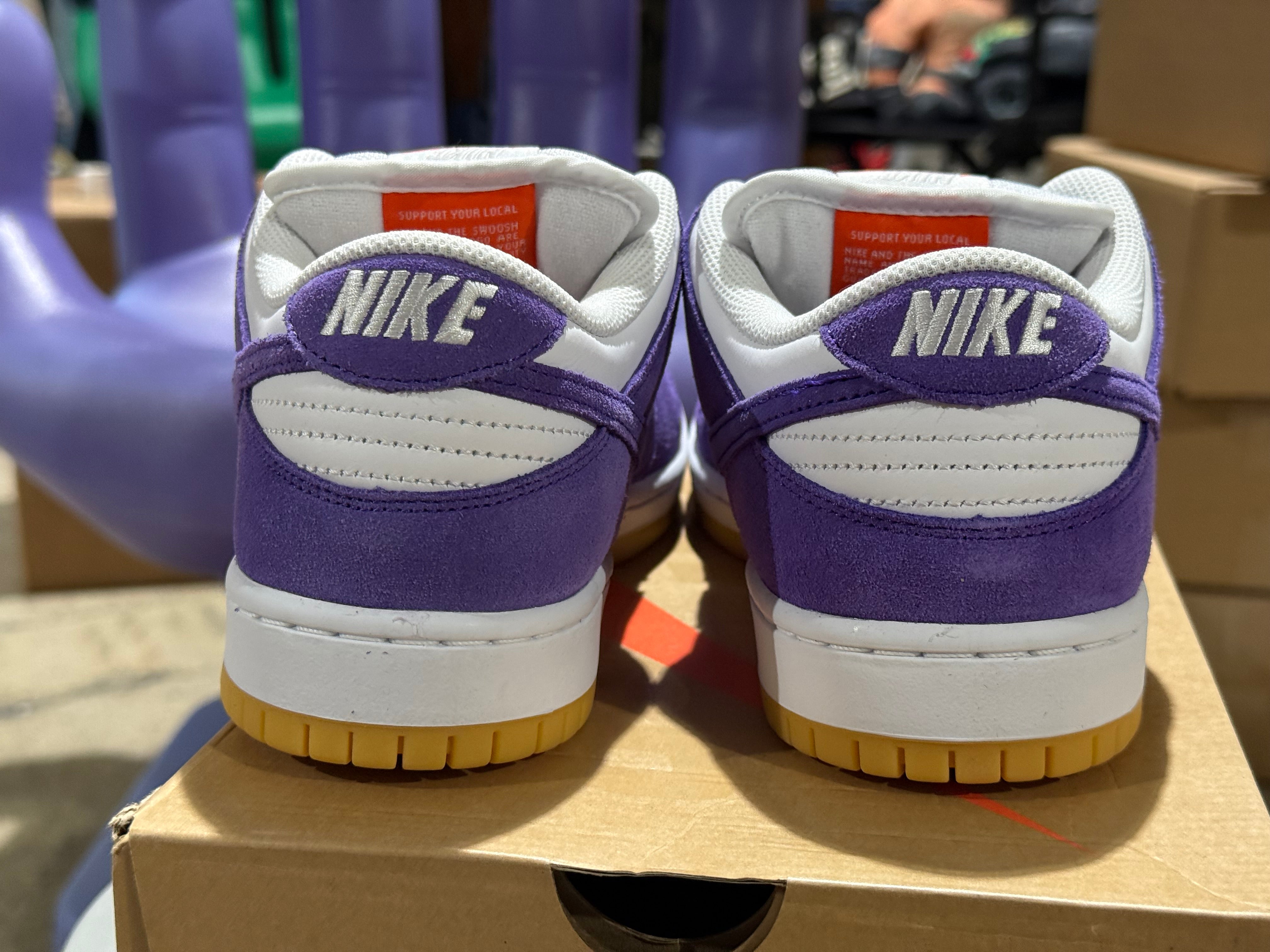 Nike SB Dunk Low Pro ISO - Orange Label Court Purple