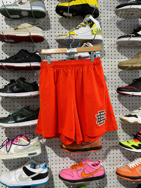 USED Eric Emanuel EE Basic Short - Orange/Brown Size XL
