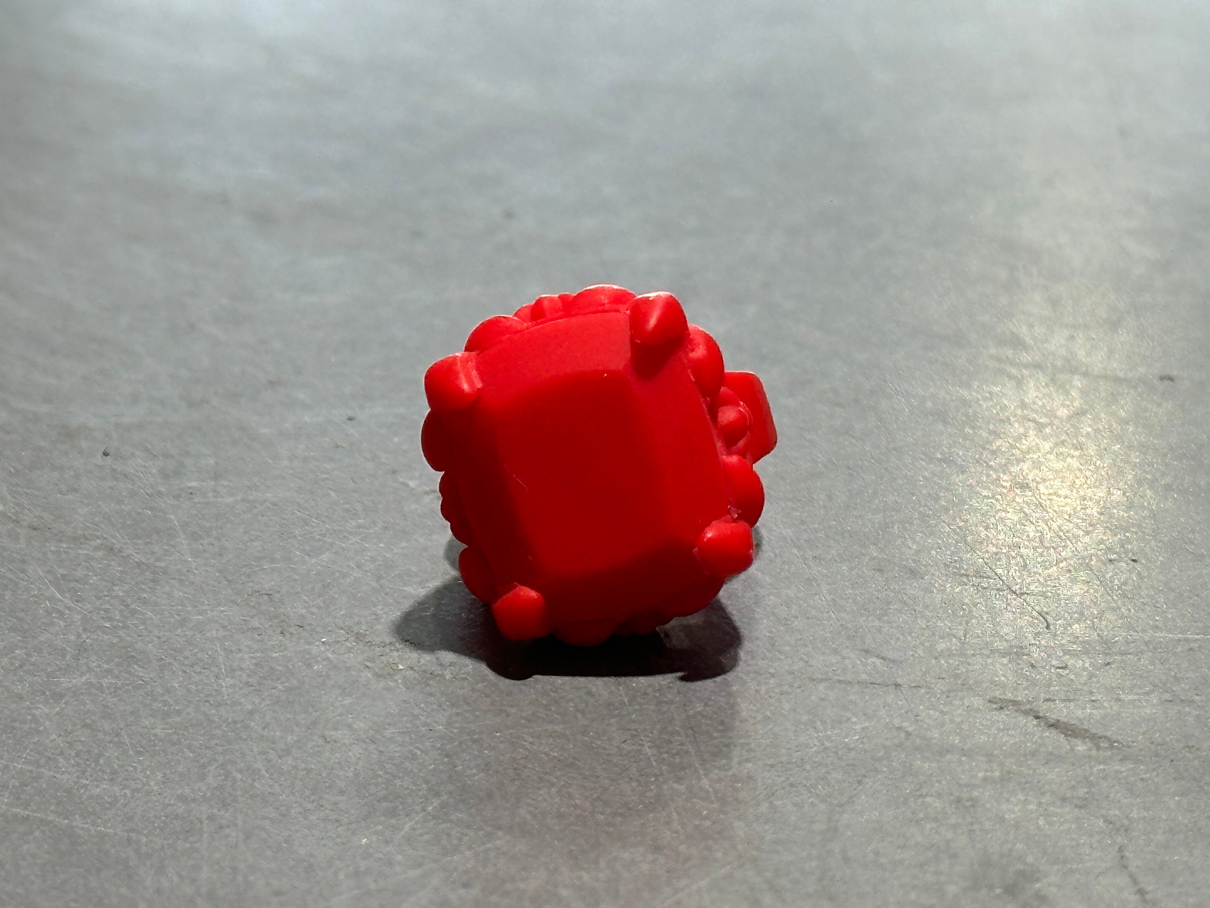 NEW Chrome Hearts Silicon Ring - Red